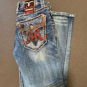 Rock revival mens jeans